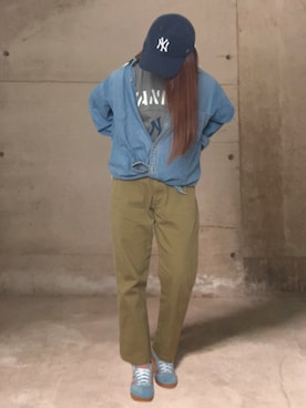 「'47（フォーティーセブン）のアイテム」を使った、ありさん（レディース・149cm）の春コーディネート