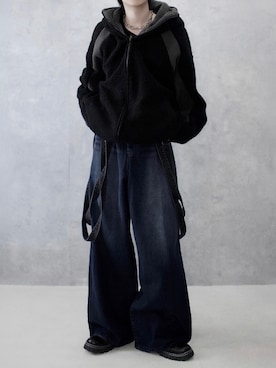 「aimoha（アイモハ）のアイテム」を使った、Aranさん（メンズ・177cm）の秋コーディネート