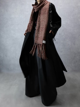 「soerte（ソエルテ）のアイテム」を使った、Aranさん（メンズ・177cm）の冬コーディネート