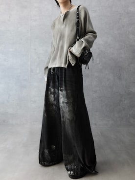 「HARE（ハレ）のアイテム」を使った、Aranさん（メンズ・177cm）の冬コーディネート