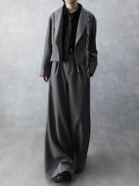 「Berwick1707（バーウィック）のアイテム」を使った、Aranさん（メンズ・177cm）の春コーディネート