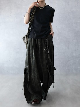 「ADRER（アドラー）のアイテム」を使った、Aranさん（メンズ・177cm）の春コーディネート