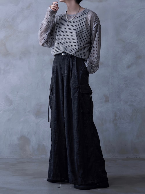 Ellno Loset（エルノロゼット） サンダル メッシュブーツサンダル