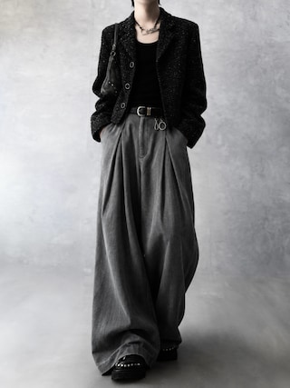 「SINSS（シンス）のSlim fit tank top / スリムフィットタンクトップ（タンクトップ）」を使った、Aranさん（メンズ・177cm）の秋コーディネート