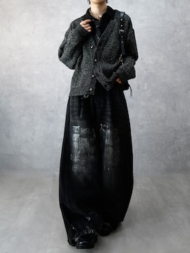 「アイテム（フォーマルスーツ/小物）」を使った、Aranさん（メンズ・177cm）の冬コーディネート