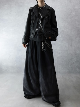 「HARE（ハレ）のアイテム」を使った、Aranさん（メンズ・177cm）の冬コーディネート