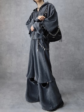「アイテム（財布/小物）」を使った、Aranさん（メンズ・177cm）の秋コーディネート