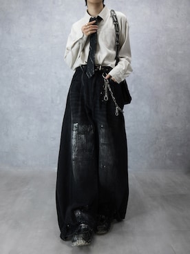 「Spielio（シュピーリオ）のアイテム」を使った、Aranさん（メンズ・177cm）の春コーディネート