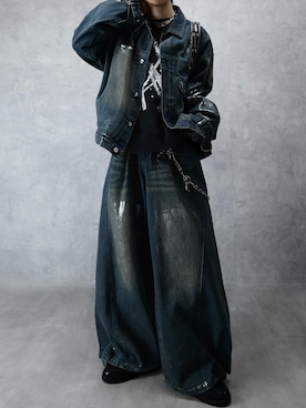 「アイテム（財布/小物）」を使った、Aranさん（メンズ・177cm）の秋コーディネート