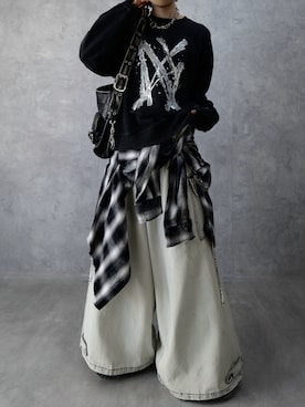 「アイテム（ドレスシューズ）」を使った、Aranさん（メンズ・177cm）の秋コーディネート