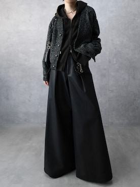 「HARE（ハレ）のアイテム」を使った、Aranさん（メンズ・177cm）の冬コーディネート