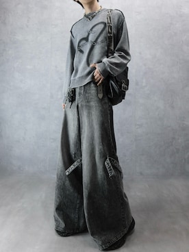 「HARE（ハレ）のアイテム（財布/小物）」を使った、Aranさん（メンズ・177cm）の春コーディネート