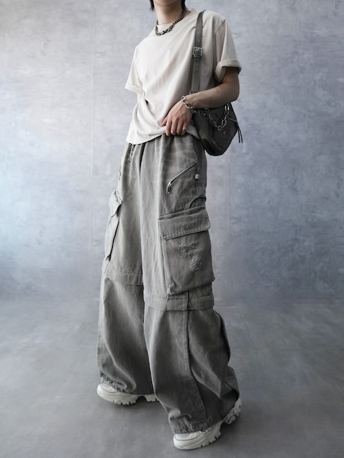 「epnok(エプノック)の【EPNK】Spray crew neck tee / スプレークルーネックTee(Tシャツ/カットソー)」を使った、Aranさん(メンズ・177cm)の春コーディネート