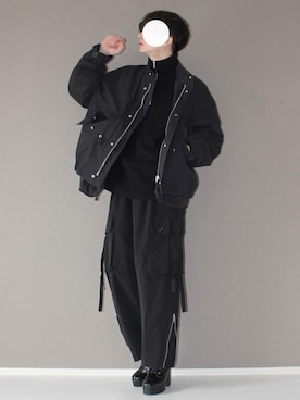 Aranさん（メンズ・178cm）の冬コーディネート