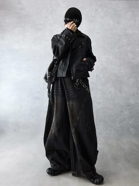 「アイテム（財布/小物）」を使った、Aranさん（メンズ・177cm）の冬コーディネート