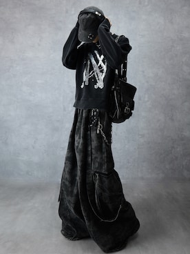 「アイテム（帽子）」を使った、Aranさん（メンズ・177cm）の秋コーディネート