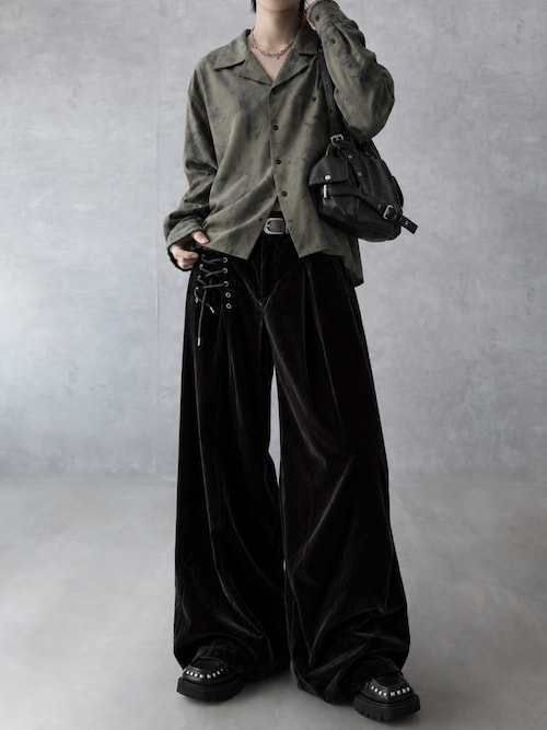「ONEVOID（ワンボイド）のBig silhouette shirt - ビッグシルエットシャツ -（シャツ/ブラウス）」を使った、Aranさん（メンズ・177cm）の秋コーディネート