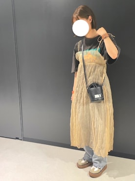 「Java（ジャバ）のアイテム」を使った、cocoさん（レディース・154cm）の夏コーディネート