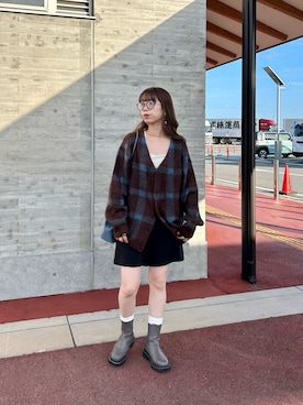 kanaさん（レディース・160cm）の冬コーディネート