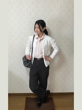 米之井花さんの（GU | ジーユー）を使ったコーディネート