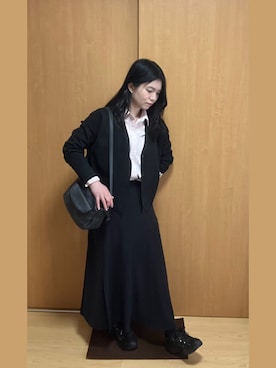 米之井花さんの（GU | ジーユー）を使ったコーディネート