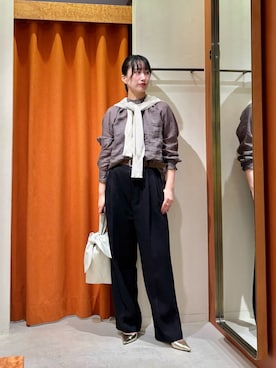 「大人ファッション」｜ABEさん（レディース・167cm）の春コーディネート