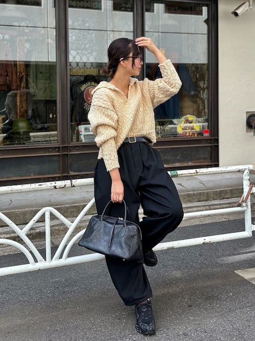 ローゲージスキッパープルオーバー（ニット/セーター）｜Whim Gazette