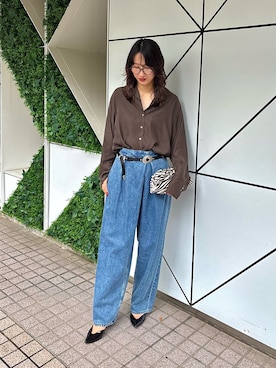 「Whim Gazette（ウィムガゼット）のアイテム」を使った、ABEさん（骨格ナチュラル・レディース・167cm）の夏コーディネート