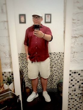 「IWC（インターナショナルウォッチカンパニー）のアイテム（アナログ腕時計）」を使った、Allen さん（メンズ・172cm）の秋コーディネート