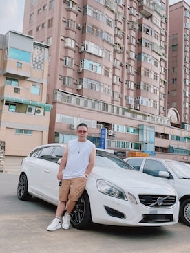 「Amulet（アミュレット）のアイテム」を使った、Allen さん（メンズ・172cm）の秋コーディネート