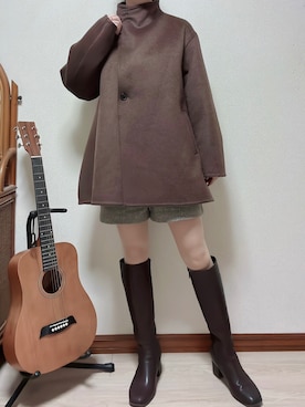 とりちゃんさん（レディース・158cm）の秋コーディネート