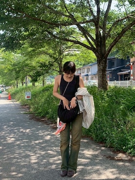 「アイテム（ファッション雑貨）」を使った、merukさん（レディース・161cm・20代）の夏コーディネート