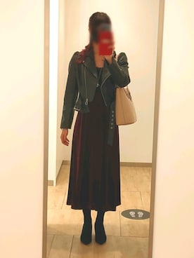 ゆらさん（レディース・170cm）の秋コーディネート