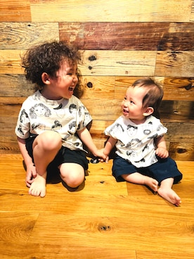 みなるいさん（キッズ・100cm）の春コーディネート