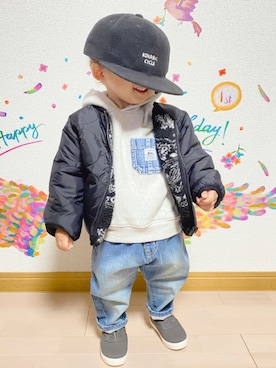 みなるいさん(キッズ・80cm)の秋コーディネート