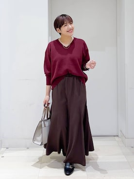「デートコーデ」｜tahanyanさん（レディース・155cm・40代）の秋コーディネート