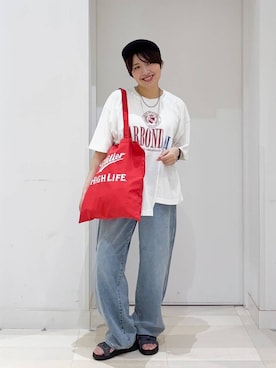 「デートコーデ」｜tahanyanさん（レディース・155cm・40代）の夏コーディネート