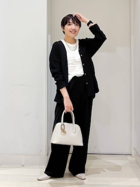 「アイテム（パンプス）」を使った、tahanyanさん（レディース・155cm・40代）の秋コーディネート