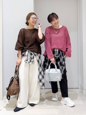 「デートコーデ」｜tahanyanさん（レディース・155cm・40代）の秋コーディネート