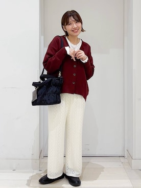 「GLOBAL WORK（グローバルワーク）のアイテム（アクセサリー）」を使った、tahanyanさん（レディース・155cm）の秋コーディネート