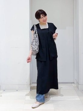 「アイテム（パンプス）」を使った、tahanyanさん（レディース・155cm・40代）の夏コーディネート
