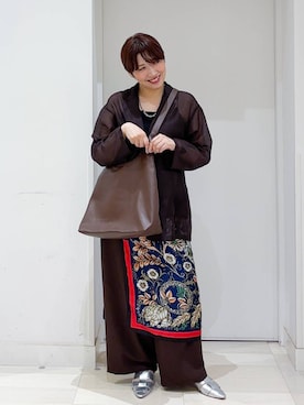 「デートコーデ」｜tahanyanさん（レディース・155cm・40代）の夏コーディネート