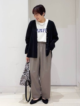 「アイテム（シューズ）」を使った、tahanyanさん（レディース・155cm・40代）の秋コーディネート