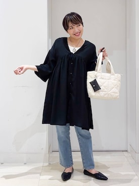 「デートコーデ」｜tahanyanさん（レディース・155cm・40代）の秋コーディネート