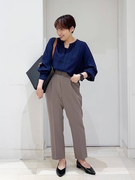 tahanyanさん（レディース・155cm・40代）の秋コーディネート