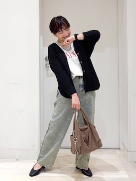 「アイテム（シューズ）」を使った、tahanyanさん（レディース・155cm・40代）の秋コーディネート