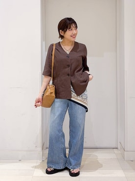 tahanyanさん（レディース・155cm）の夏コーディネート