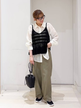 「GLOBAL WORK（グローバルワーク）のアイテム」を使った、tahanyanさん（レディース・155cm）の夏コーディネート