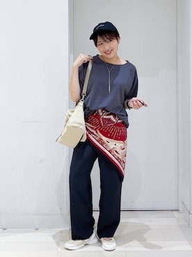 「デートコーデ」｜tahanyanさん（レディース・155cm・40代）の秋コーディネート