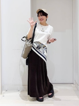「アイテム（ワンピース/ドレス）」を使った、tahanyanさん（レディース・155cm・40代）の夏コーディネート